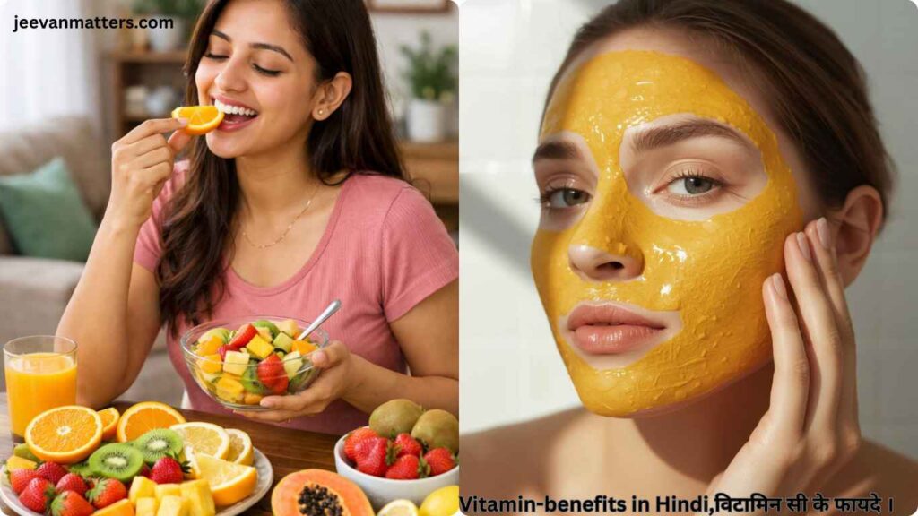 Vitamin-benefits in Hindi,विटामिन सी के फायदे ।