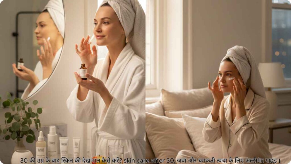 30 की उम्र के बाद स्किन की देखभाल कैसे करें?